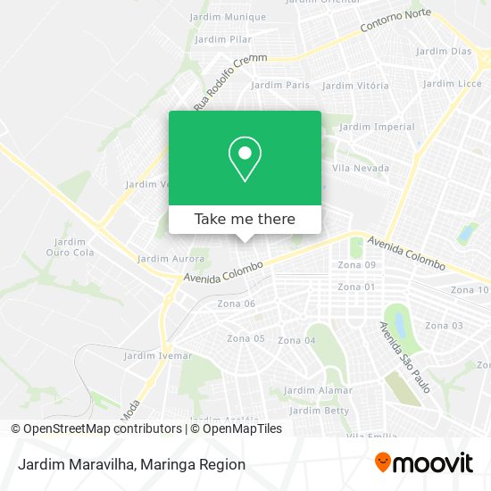 Jardim Maravilha map