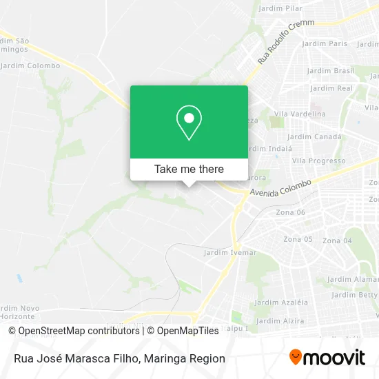 Rua José Marasca Filho map