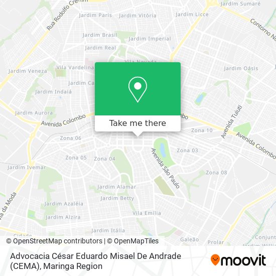 Advocacia César Eduardo Misael De Andrade (CEMA) map