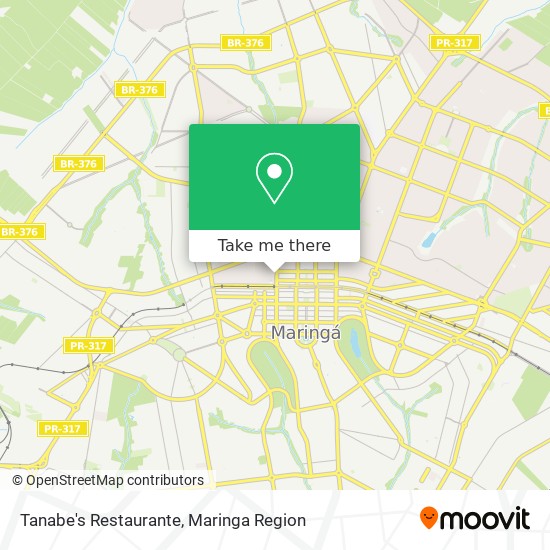 Tanabe's Restaurante map