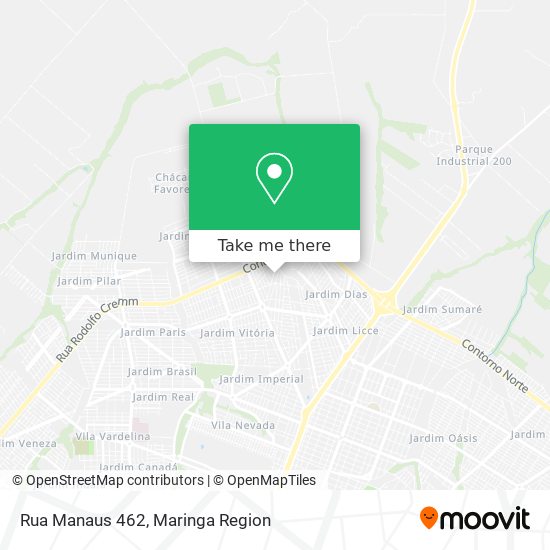 Rua Manaus 462 map