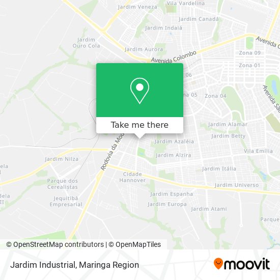 Jardim Industrial map