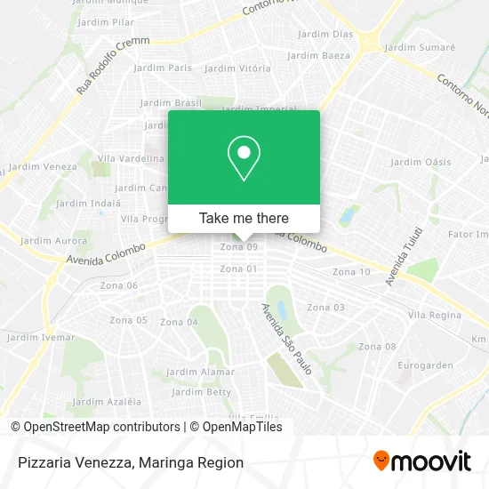 Pizzaria Venezza map