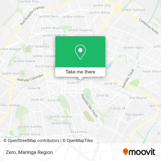 Zero map