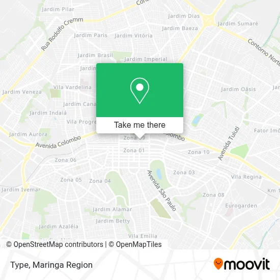 Type map