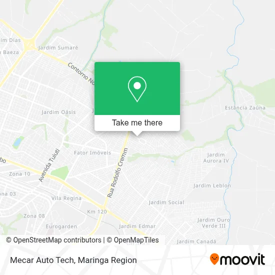 Mecar Auto Tech map