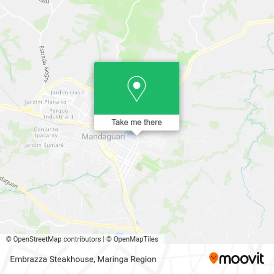 Embrazza Steakhouse map