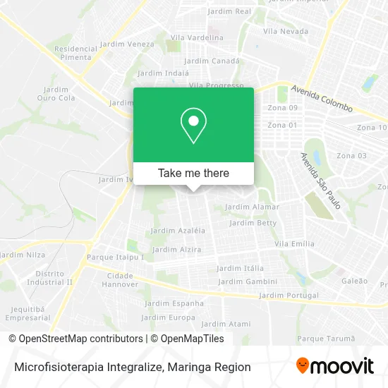 Microfisioterapia Integralize map