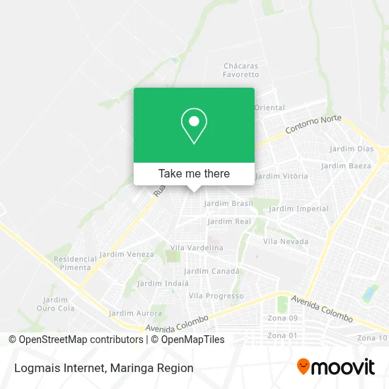Logmais Internet map