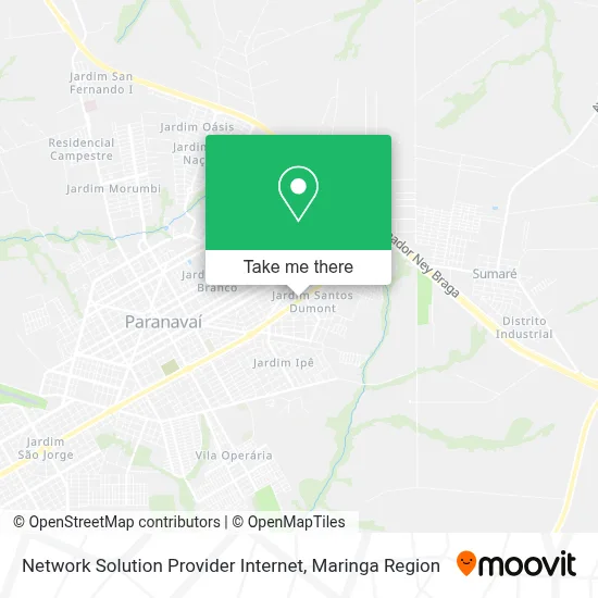 Network Solution Provider Internet map