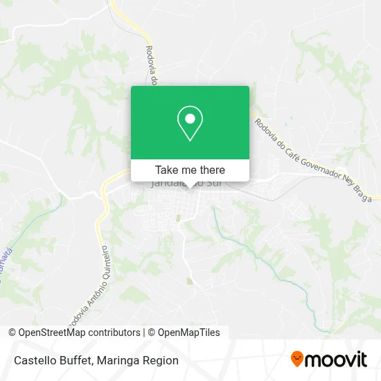 Castello Buffet map