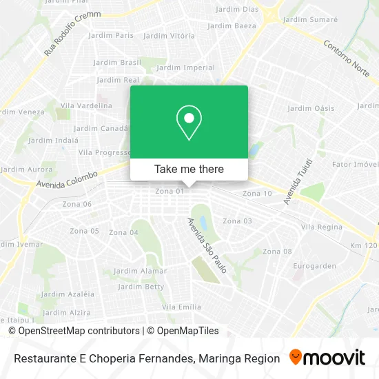 Restaurante E Choperia Fernandes map