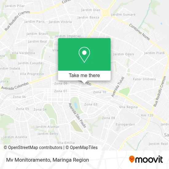 Mv Monitoramento map