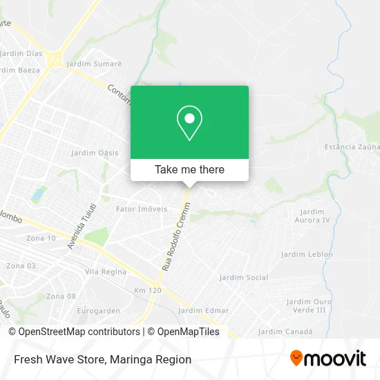 Fresh Wave Store map