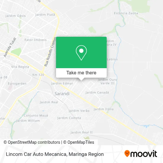 Lincom Car Auto Mecanica map