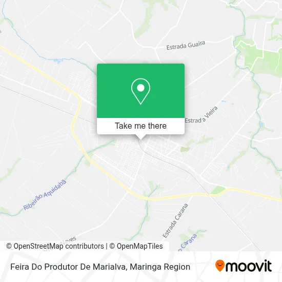Feira Do Produtor De Marialva map