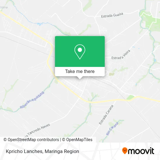 Kpricho Lanches map