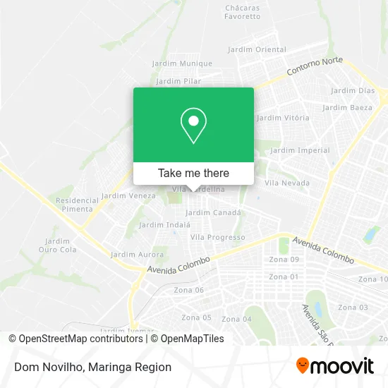 Dom Novilho map