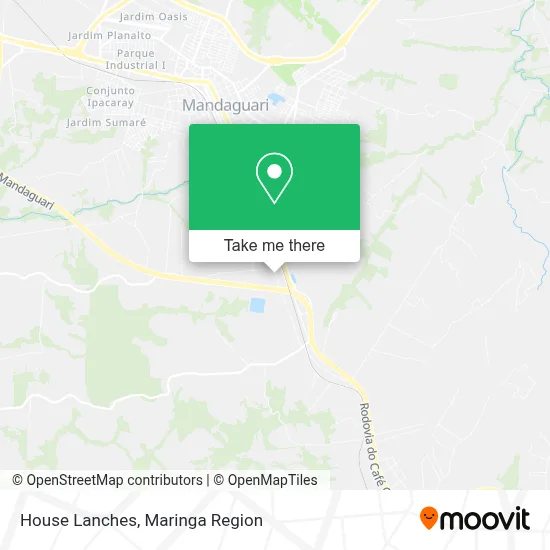 House Lanches map