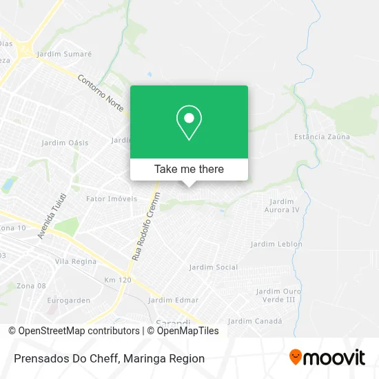 Prensados Do Cheff map
