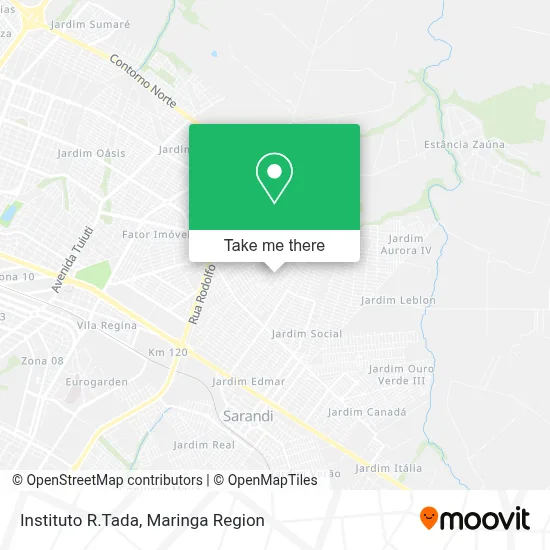 Instituto R.Tada map