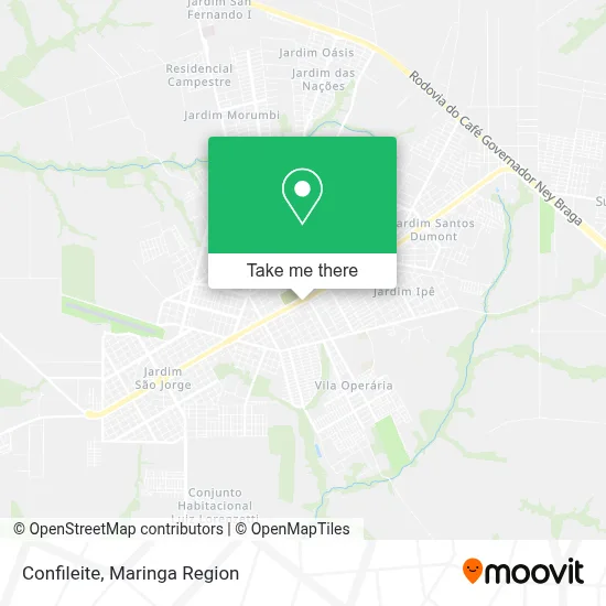 Confileite map