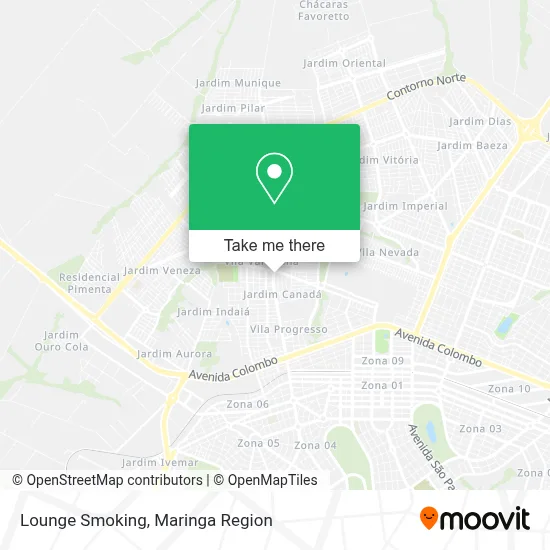 Lounge Smoking map