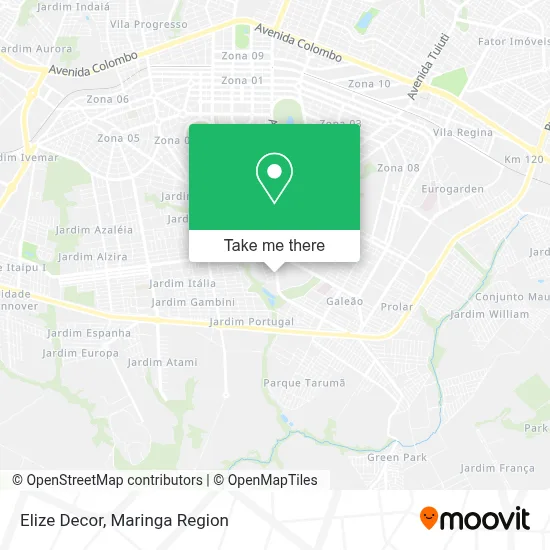 Elize Decor map