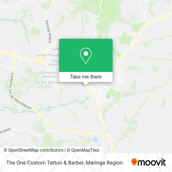 The One Custom Tattoo & Barber map
