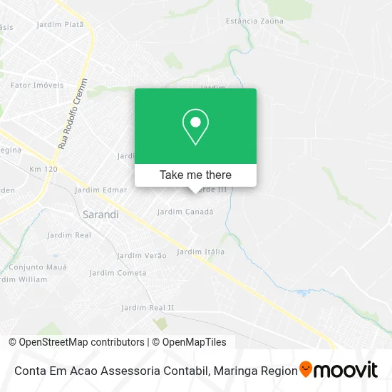 Conta Em Acao Assessoria Contabil map