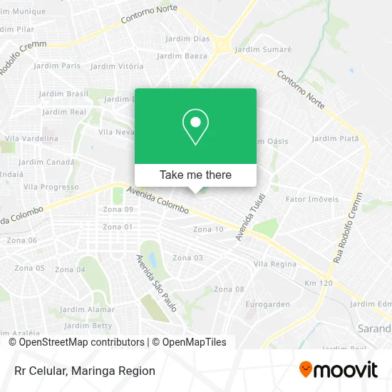 Rr Celular map