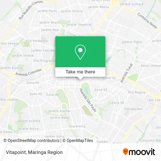 Vitapoint map