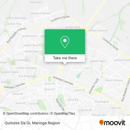 Quitutes Da Gi map