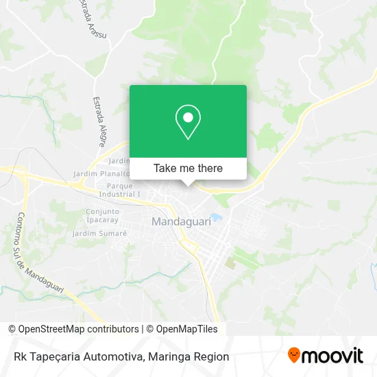 Rk Tapeçaria Automotiva map