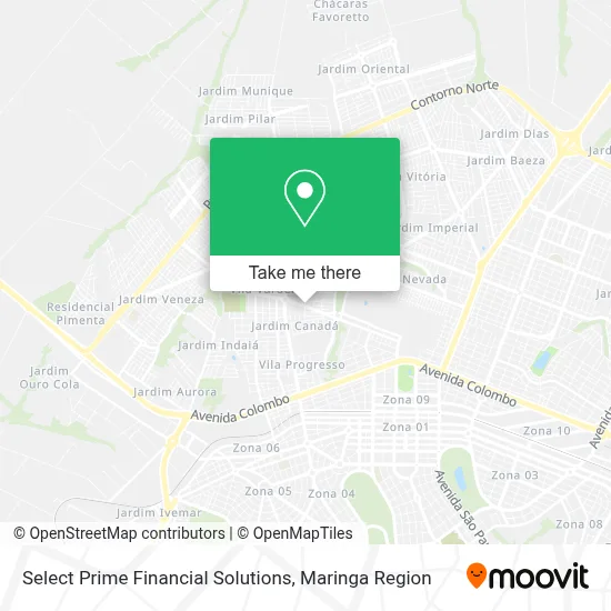 Select Prime Financial Solutions map