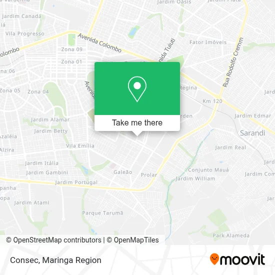Consec map
