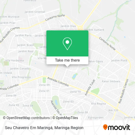 Seu Chaveiro Em Maringá map