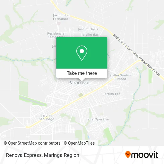 Renova Express map