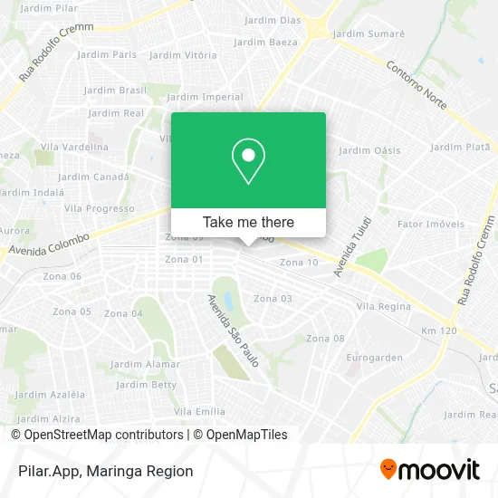 Pilar.App map