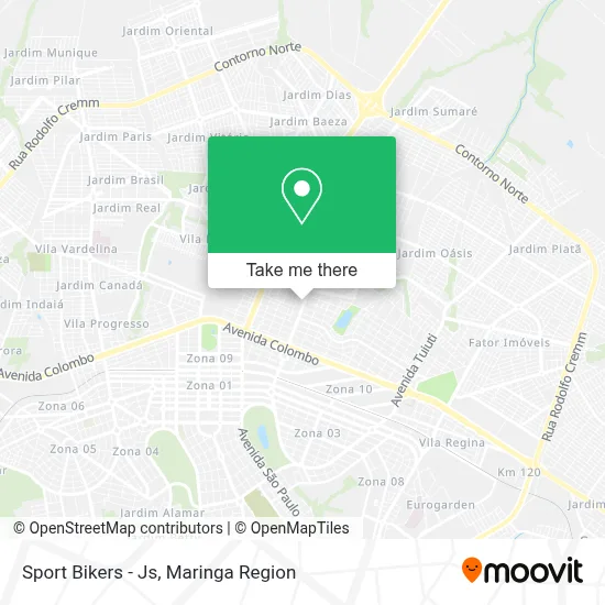 Sport Bikers - Js map