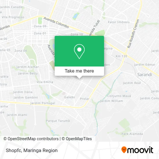 Shopfc map