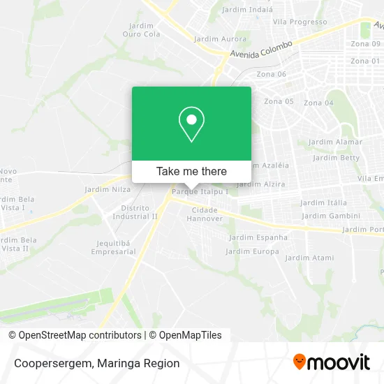 Coopersergem map