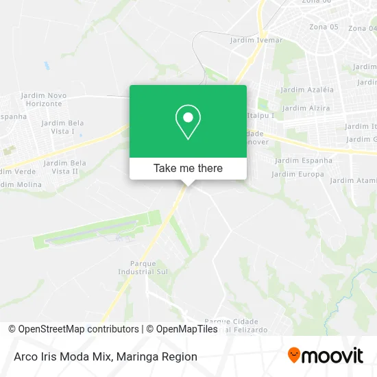 Arco Iris Moda Mix map