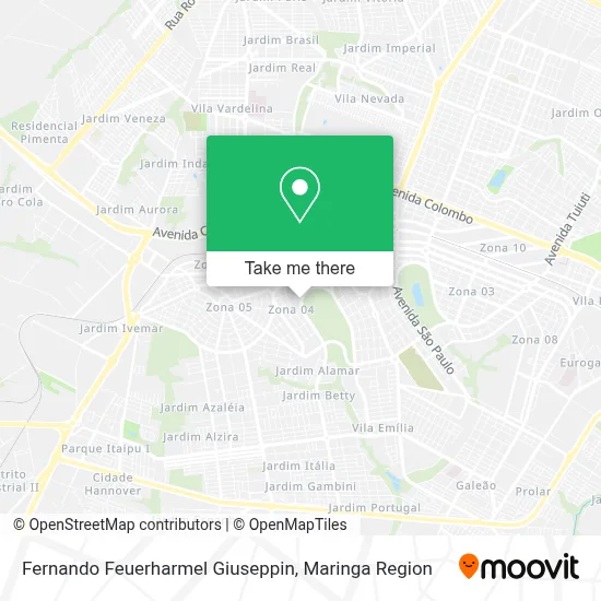 Fernando Feuerharmel Giuseppin map