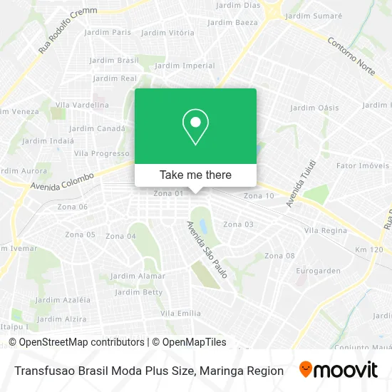 Transfusao Brasil Moda Plus Size map