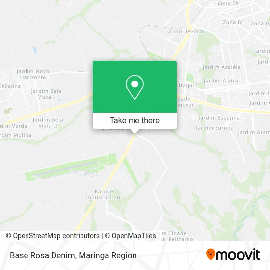 Base Rosa Denim map