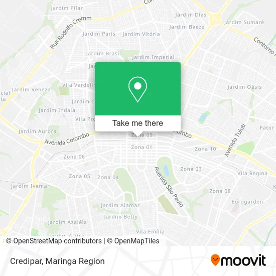 Credipar map