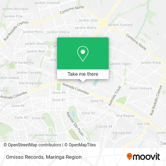 Omisso Records map