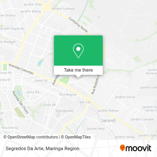 Segredos Da Arte map