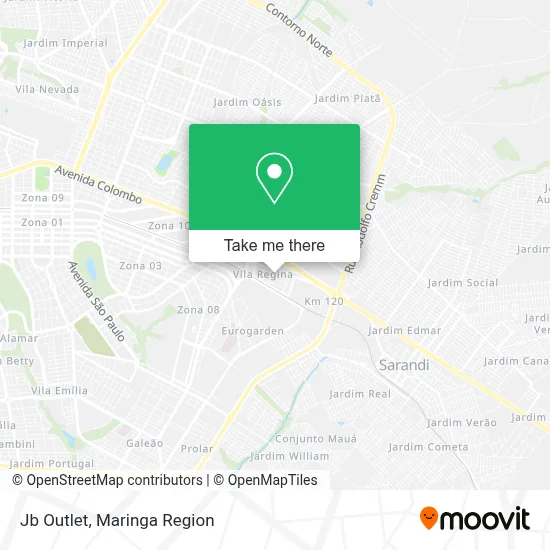 Jb Outlet map